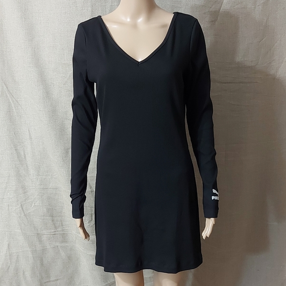 Puma dress size large Long sleeves color black - Picture 6 of 11